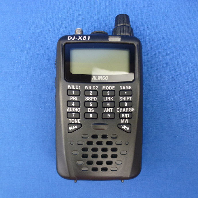 広帯域受信機 DJ-X81 DJ-X81 | 無線機器 アルインコ株式会社電子事業部