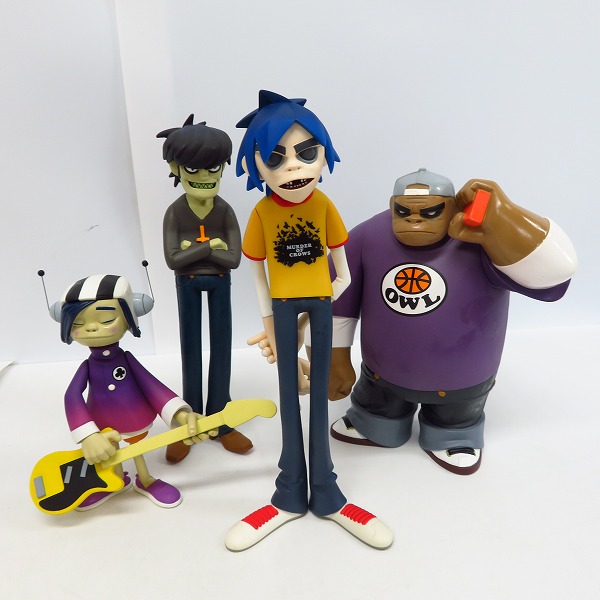 Kidrobot Gorillaz/キッドロボット ゴリラズ フィギュア 4体セットの