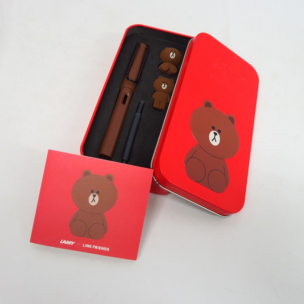 LAMY×LINE FRIENDS/ラミー×ラインフレンズ ブラウン 万年筆の買取実績