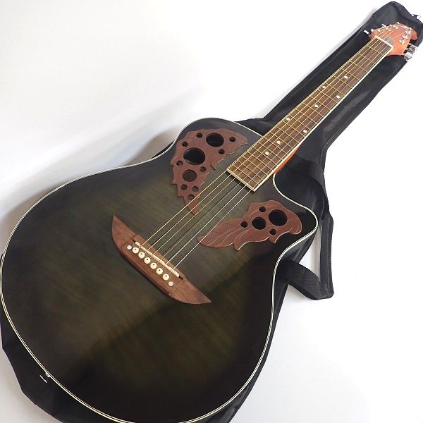 S POWER エスパワー オベーションタイプ アコースティックギター ※31