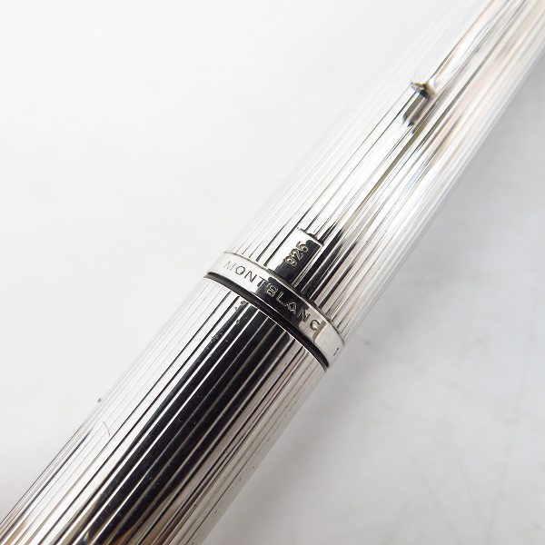 MONTBLANC/モンブラン No.126 シルバー925キャップ ペン先750 万年筆の