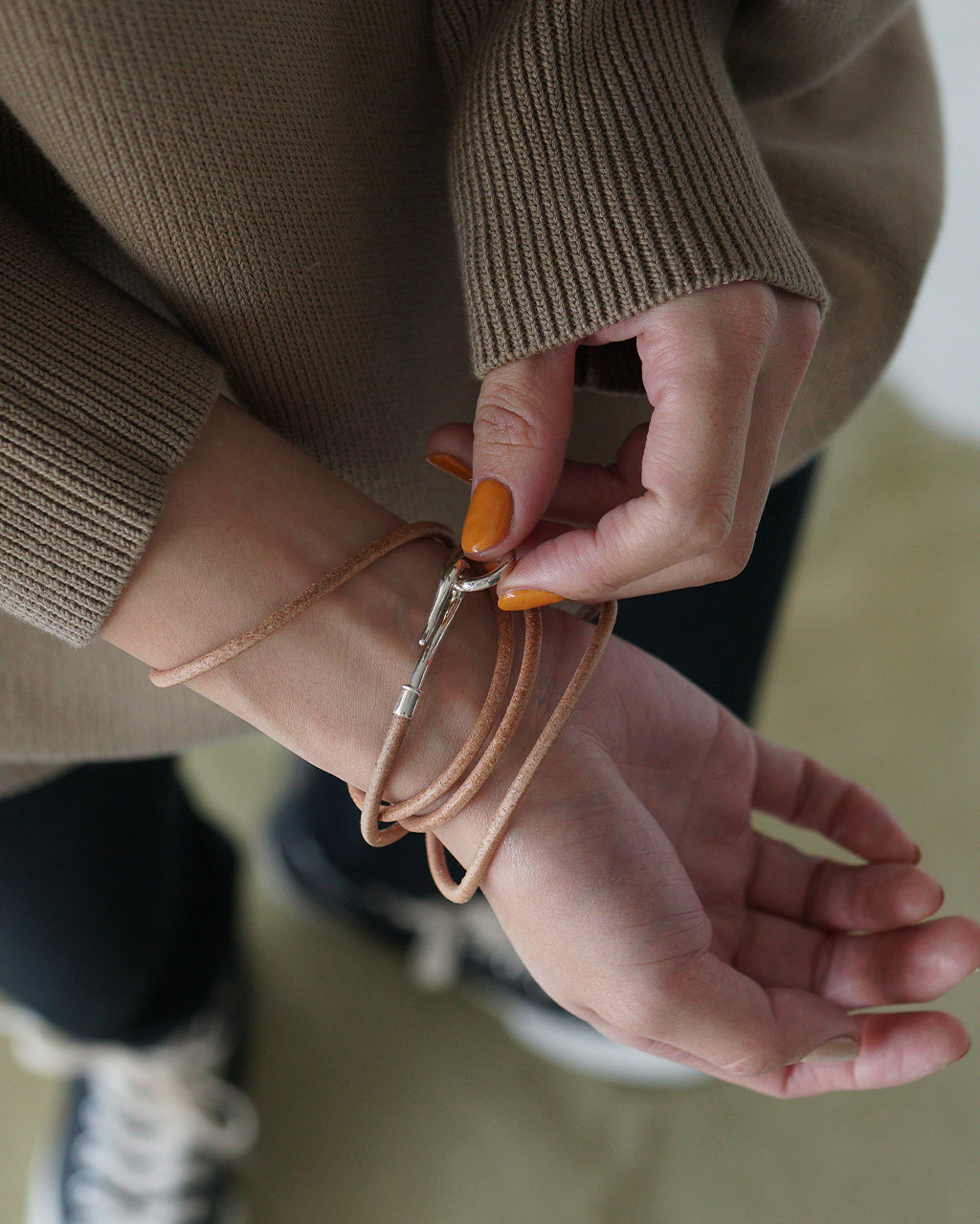 Garden of Eden ガーデンオブエデン レザー コード フック