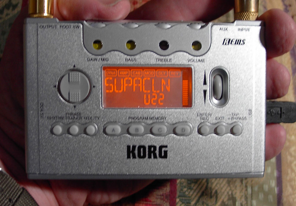 Review of the Korg Pandora PX5D effects unit | crow caw music works