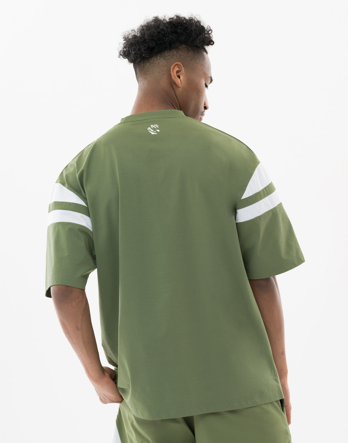 CRONOS Water-Resistant Hybrid OverSize T-SHIRT【KHAKI】