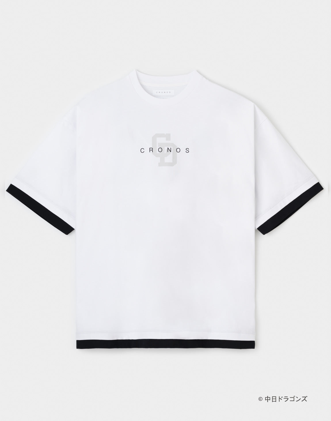 CRONOS×DRAGONS S/S TEE【WHITE】