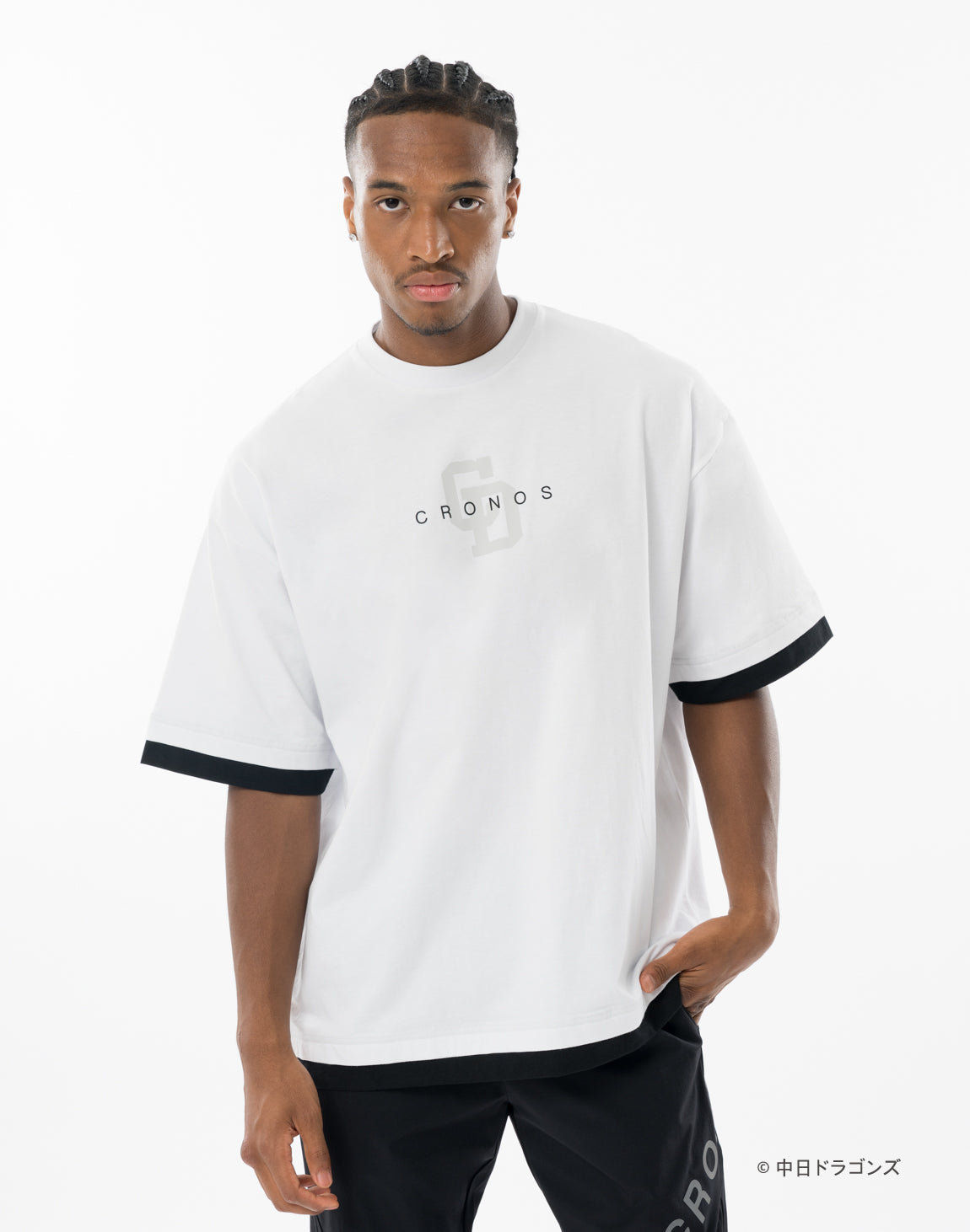 CRONOS×DRAGONS S/S TEE【WHITE】