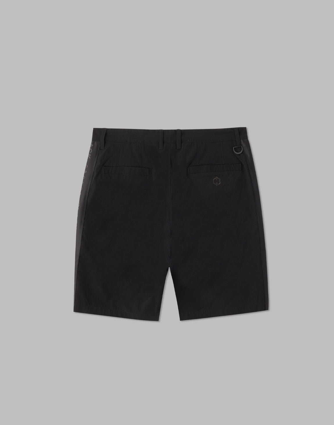 CRONOS BLACK SIDE LINE SHORTS【BLACK】