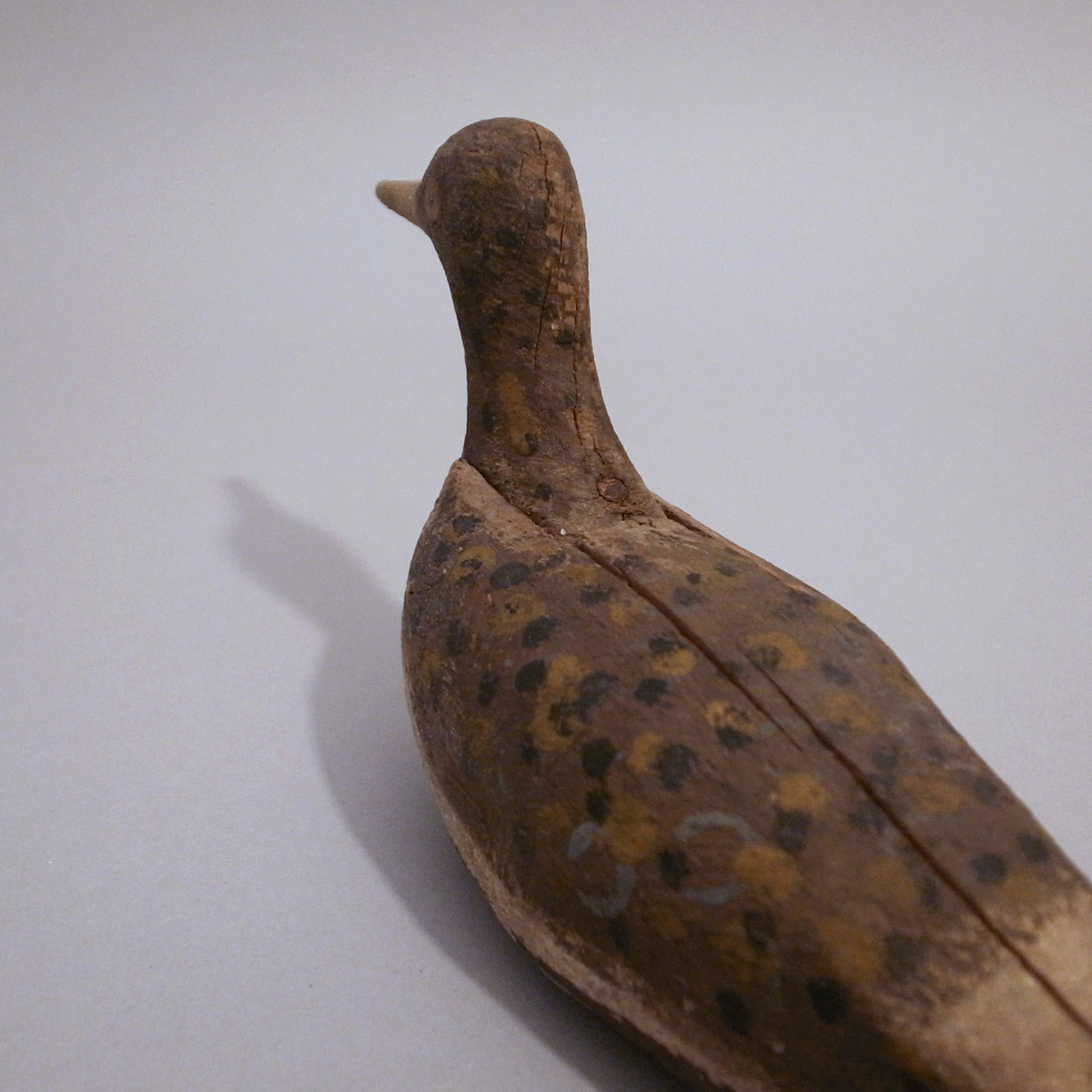 アメリカ製 アンティーク デコイ 1930年代カラフルな木製デコイ