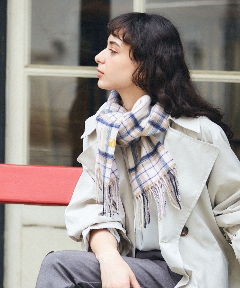 新品厚手大判 Chloeクロエの100％カシミヤマフラー Chloe カシミア