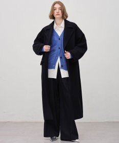 ライトメルトン ロングチェスターコート / uncrave | ファッション通販