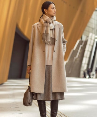 ブレンドビーバー チェスター コート / J.PRESS LADIES L