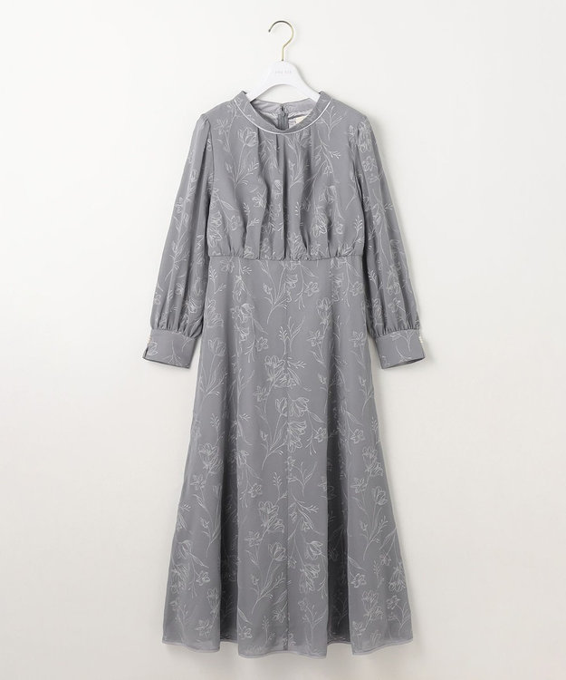 Lily Calin】ラインエンブロイダリー ドレス / ANY SIS | ファッション