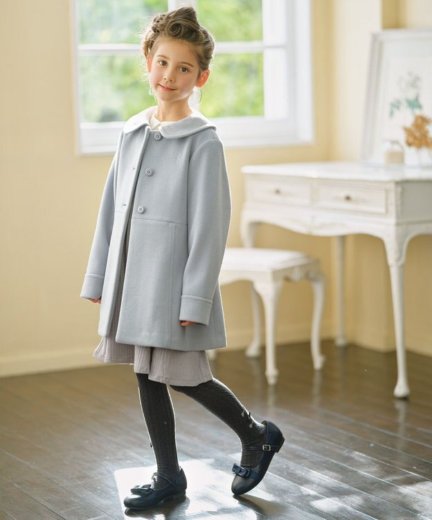 110-140㎝】フェイクウール コート / 組曲 KIDS | ファッション通販