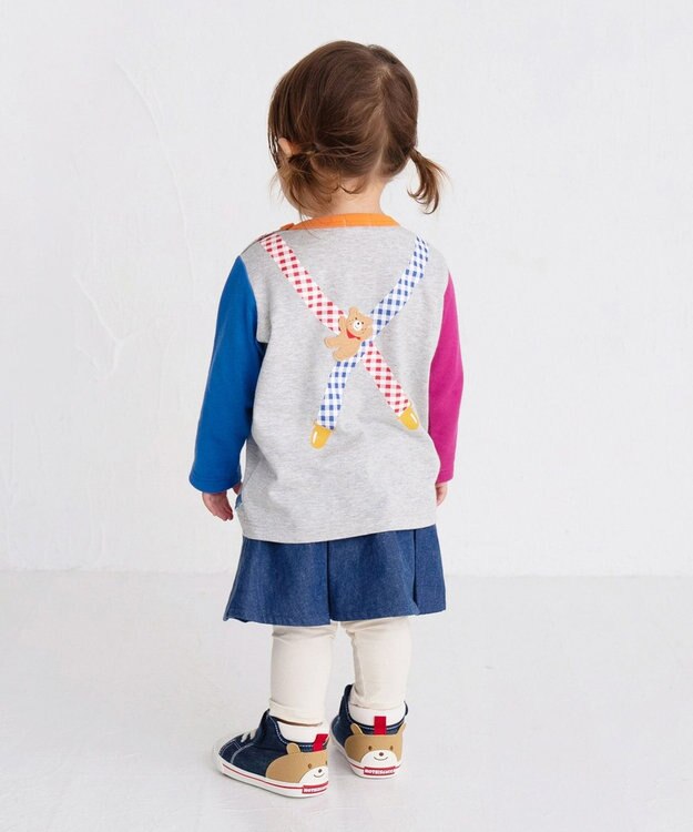 ミキハウスだまし絵Tシャツ80㎝