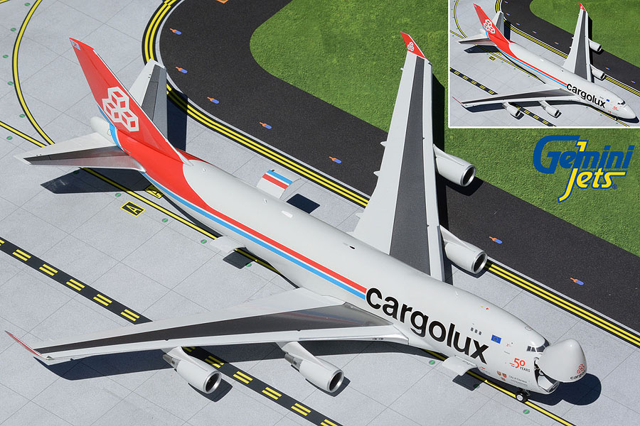 ヘルパ 1/200 カーゴルックス CARGOLUX 747-8F HERPA CARGOLUX 747-8F