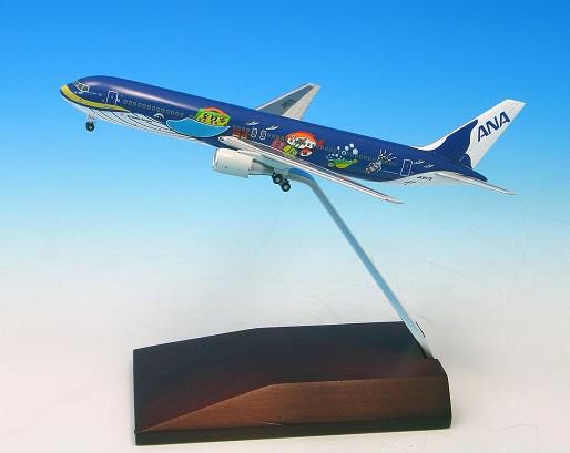 NH40089 全日空商事特注品 ANA B767-300 マリンジャンボJr 1:400 木製