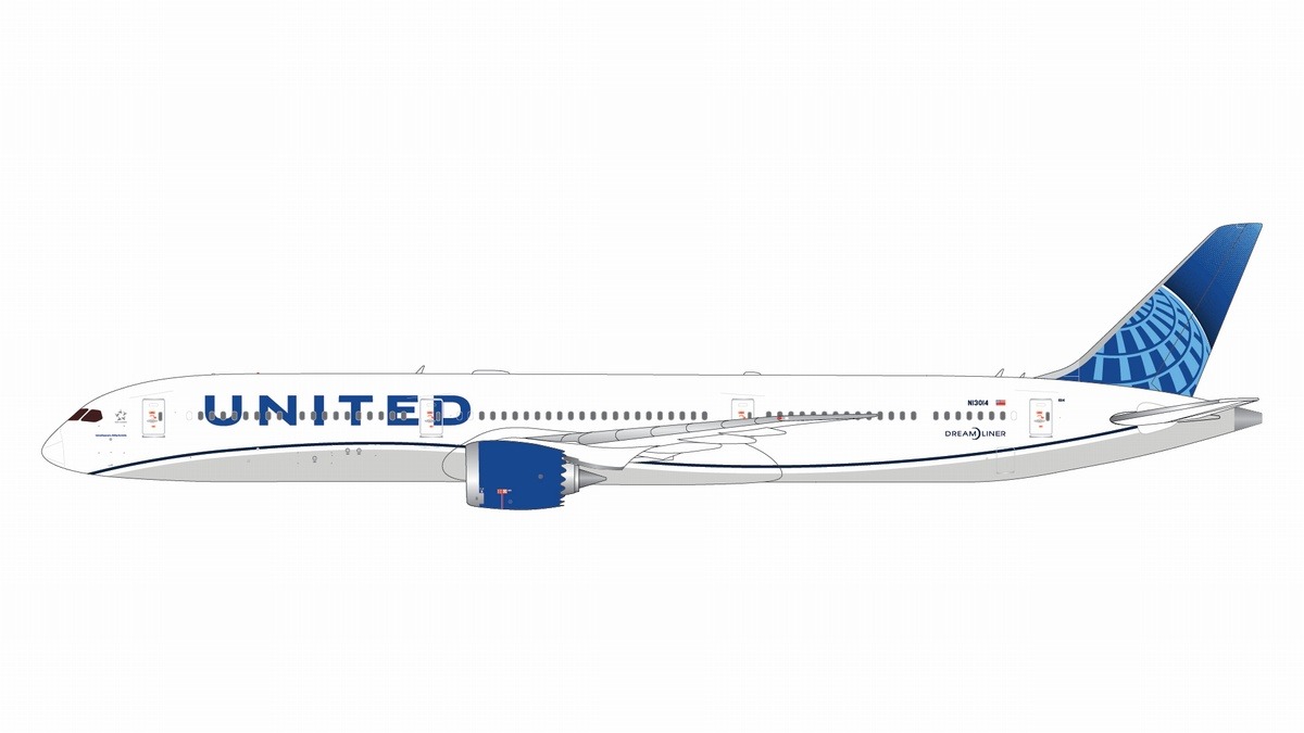 GJUAL2229 GEMINI JETS United Airlines / ユナイテッド航空 B787-10