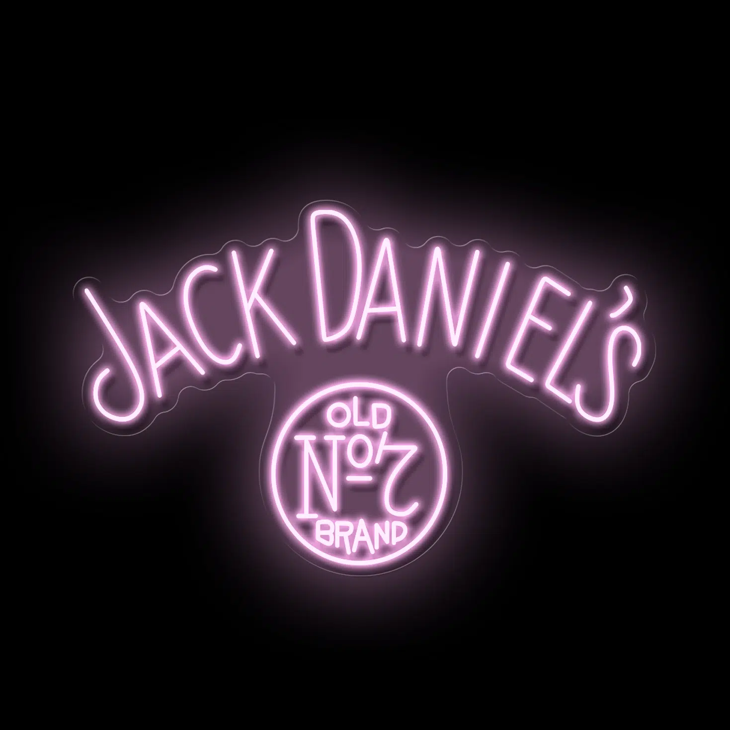 Jack Daniels Neon Sign |Light Up Space with Whiskey Elegance