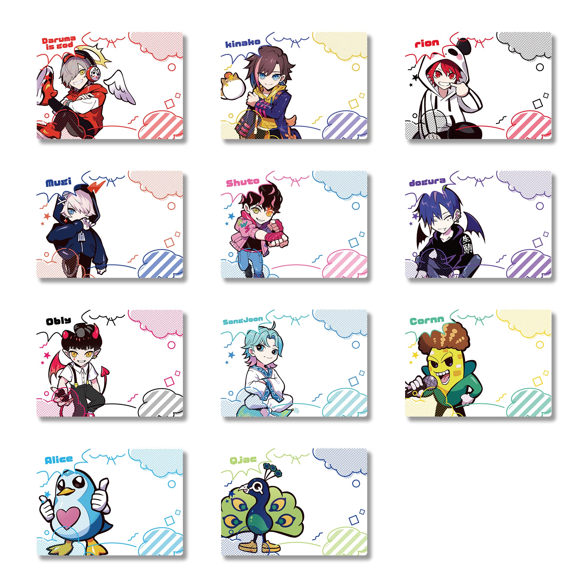 CLEAR CARD VOL1 – CRAZY RACCOON