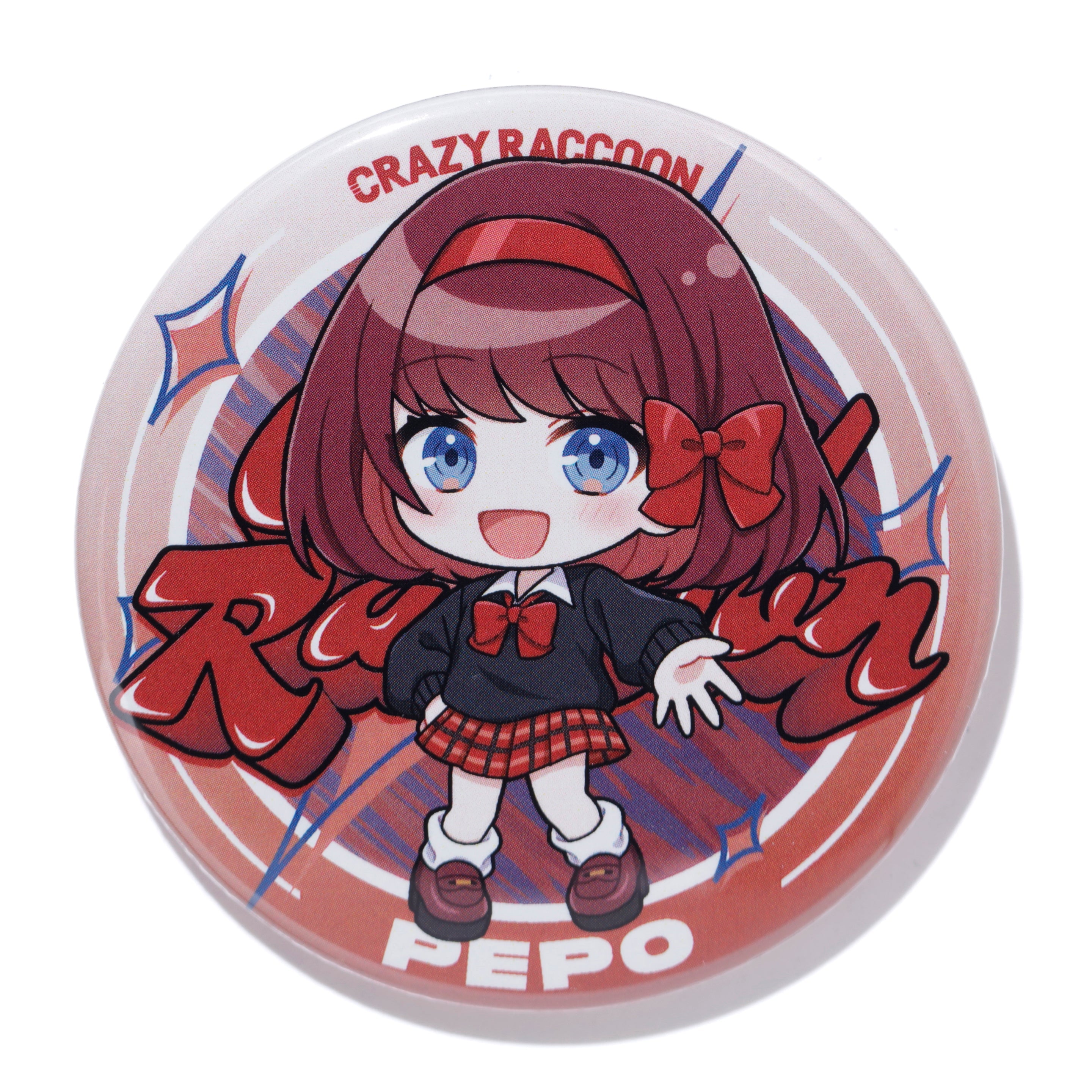 赤見かるび Crazy raccoon 缶バッジ アクリルバッジ コースター 2025年