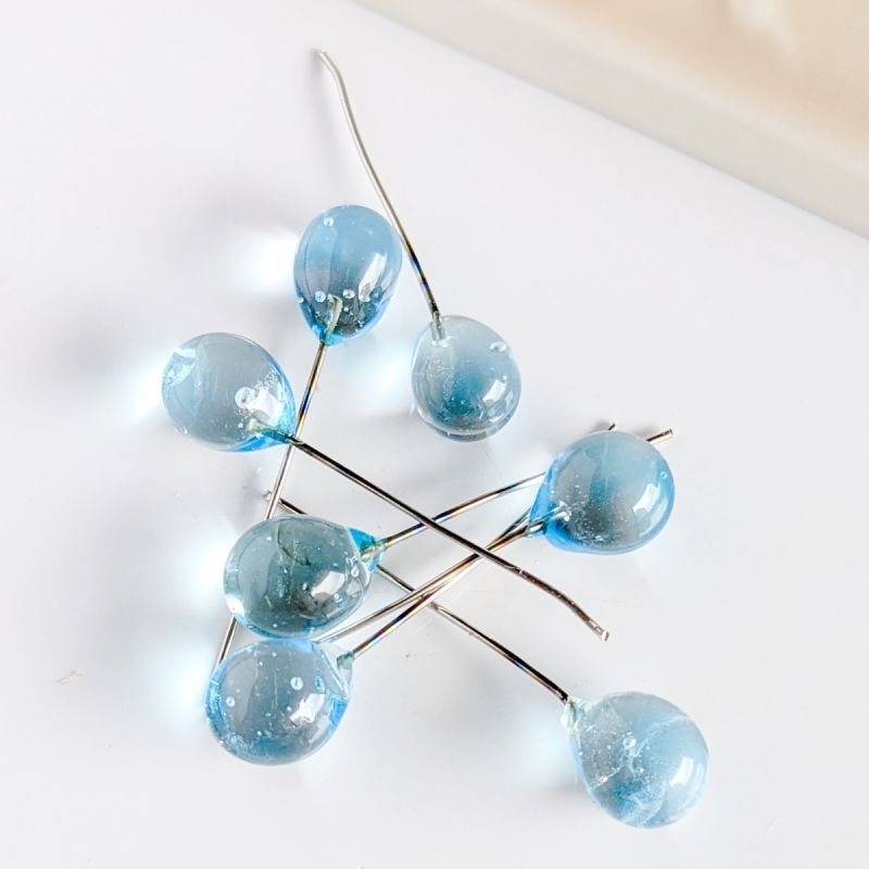 ベネチアガラス 香水瓶 5本セット (金彩 色ガラス ) ベネチアガラス