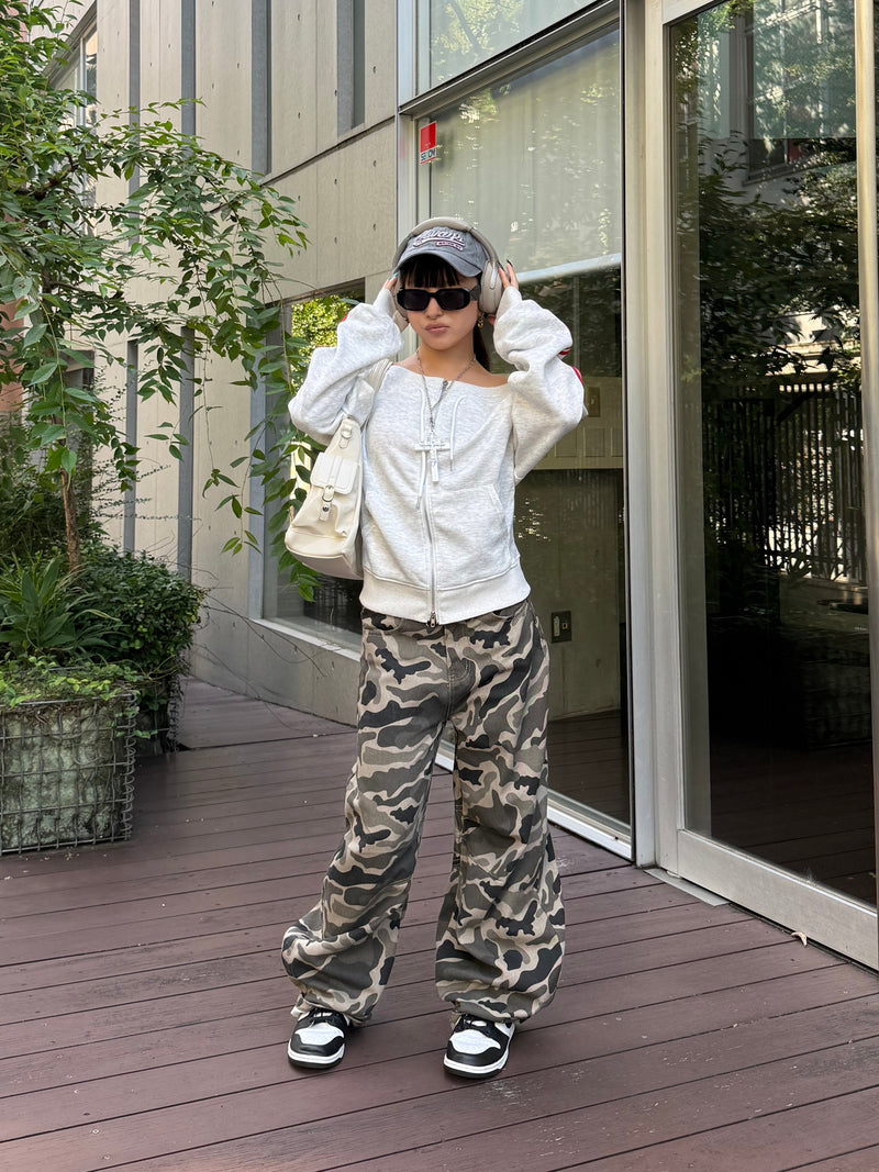 バギーカモフラデニムパンツ DPB86113 – CRAMMY