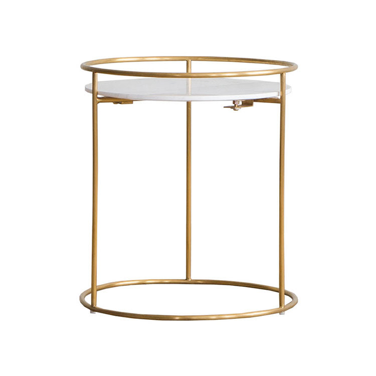 3日間限定価格※☆クラッシュゲート☆ ラタン ガラス サイドテーブル 3