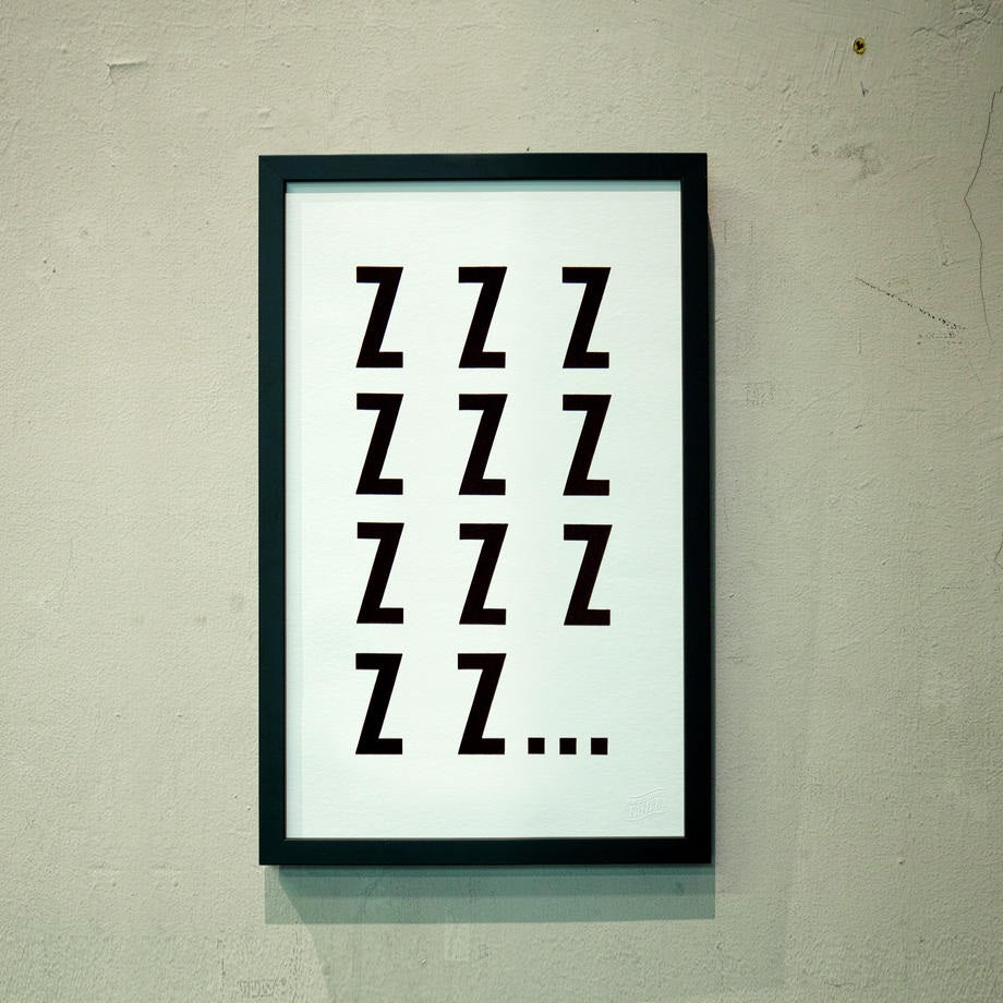 zzz ポスター | 家具・インテリア通販サイト CRASH GATE(クラッシュ