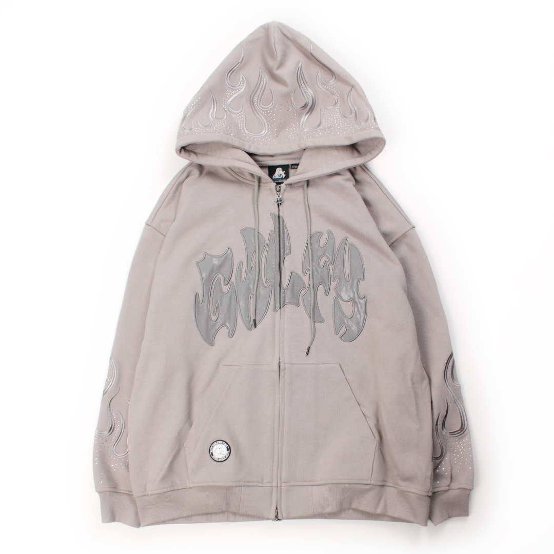 株式会社ク・ラッチ / ファイヤーピカピカZIPパーカー 161040