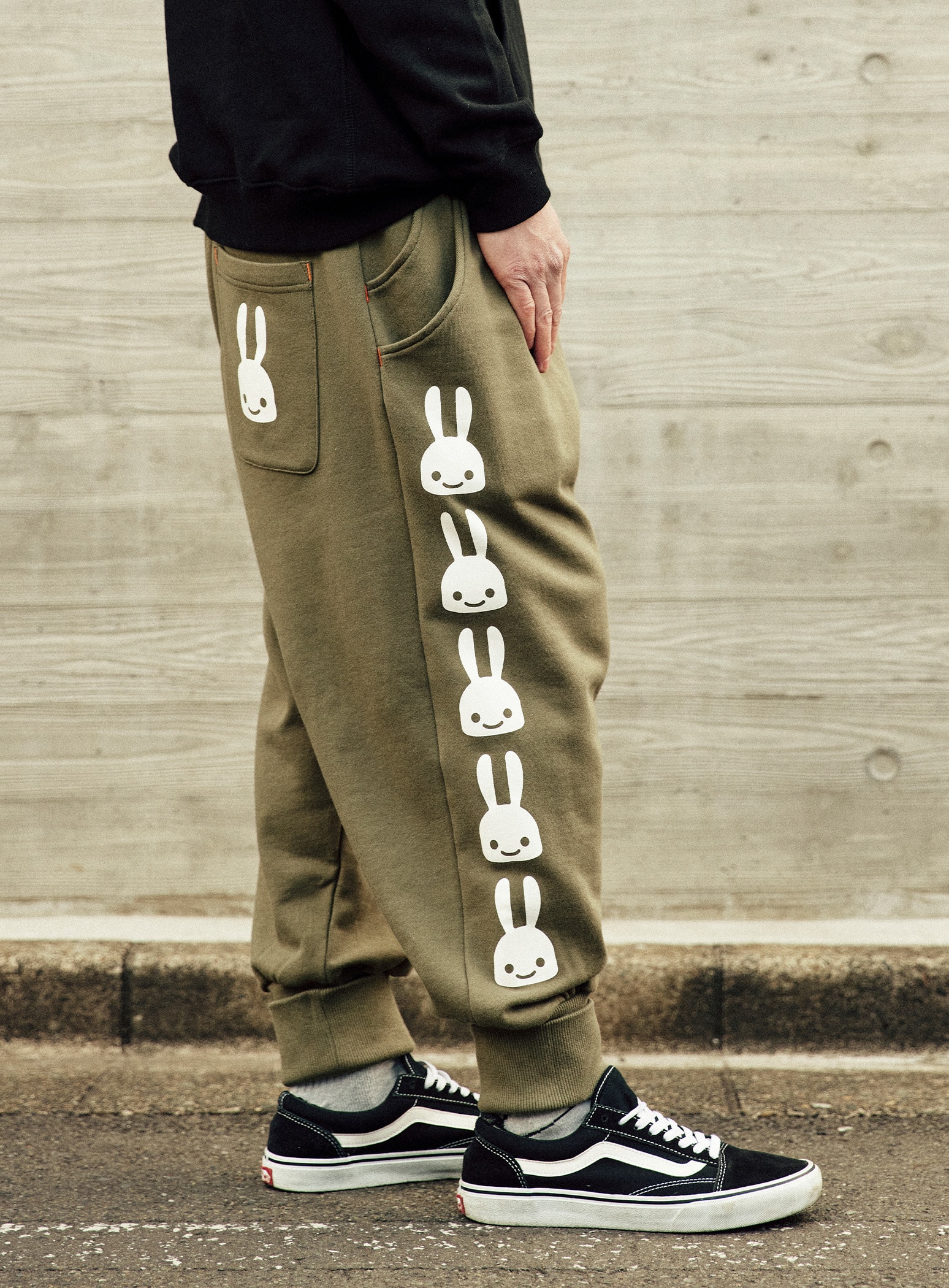 レイヤードポケットサルエルパンツ｜ウサギがいる｜CUNE ONLINE STORE