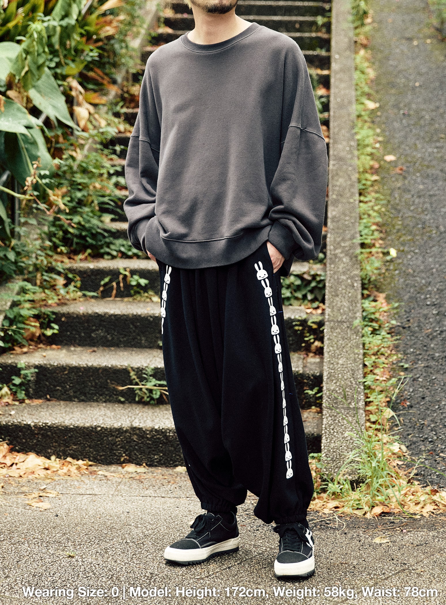 裏毛のペンギンパンツ｜ウサギがいる｜CUNE ONLINE STORE