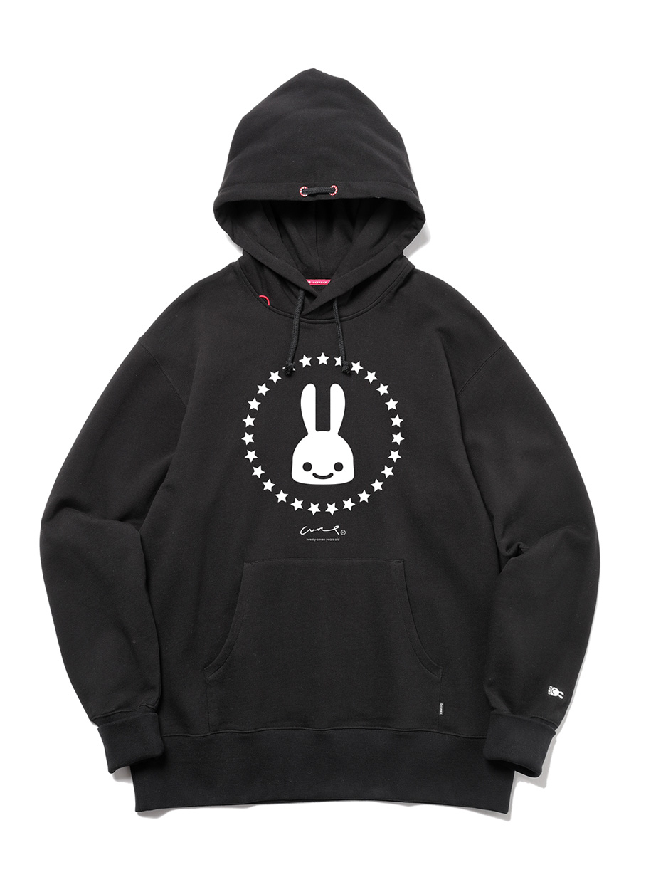 27周年少しいい大きいパーカー｜ウサギがいる｜CUNE ONLINE STORE