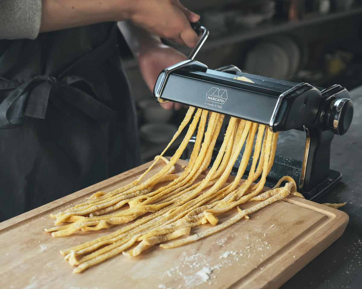 キッチンに置きたい！本場イタリア製MARCATOのパスタマシンがあれば