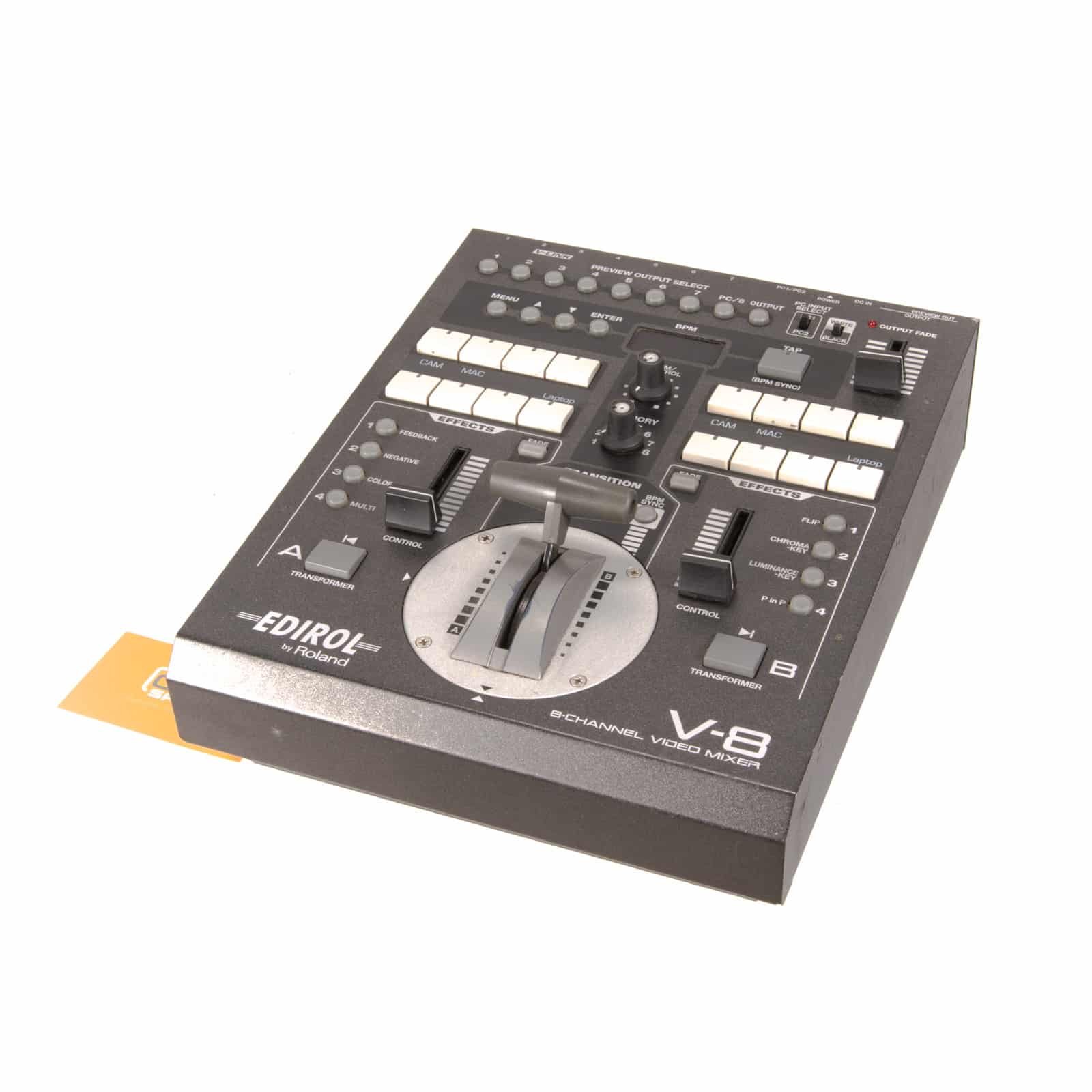 Roland Edirol V8 Eight-Channel Video Mixer with Effects ⋆ CUE Sale