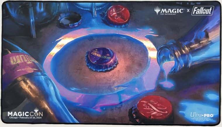 未開封】mtg Fallout ホロフォイル プレイマット ウルトラプロ Amazon
