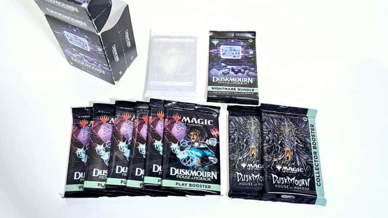 MTG】ダスクモーン：戦慄の館のナイトメアBundleを開封してみた！特別