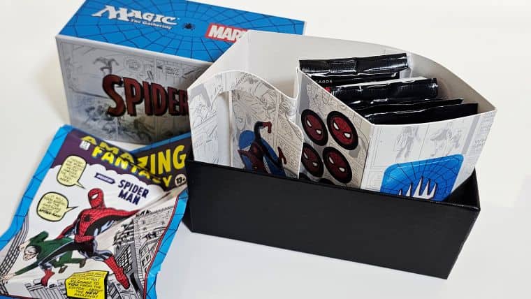 MTG】スパイダーマンのGIFT Bundleが発売！開封して内容を確認してみた