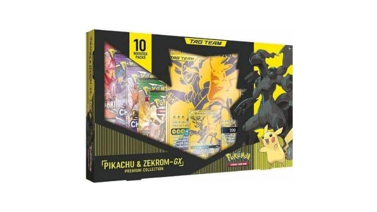 ピカチュウ＆ゼクロム GX タッグチーム 美品 ピカチュウ&ゼクロムGX