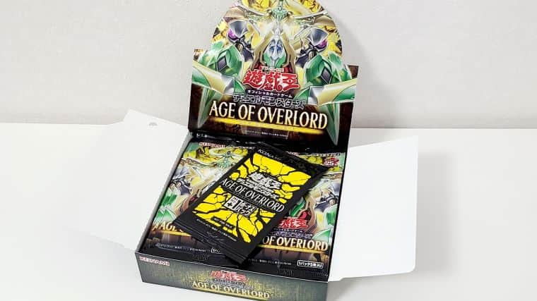 エイジオブオーバーロード 未開封BOX 遊戯王 エイジ・オブ・オーバー