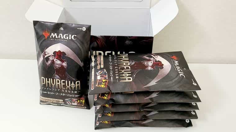 送料無料】新品未開封 MTG ファイレクシア プロモパック フォイル仕様