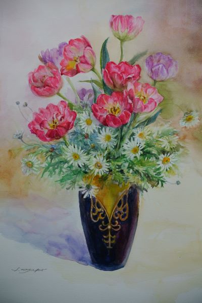 四季折々の静物画をお部屋に 透明水彩画｜横須賀カルチャーセンター