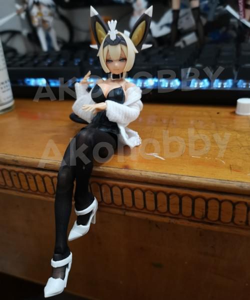 バニー 黒 白 朱羅 忍者 弓兵 蒼衣 メガミデバイス レジン 改造 パーツ