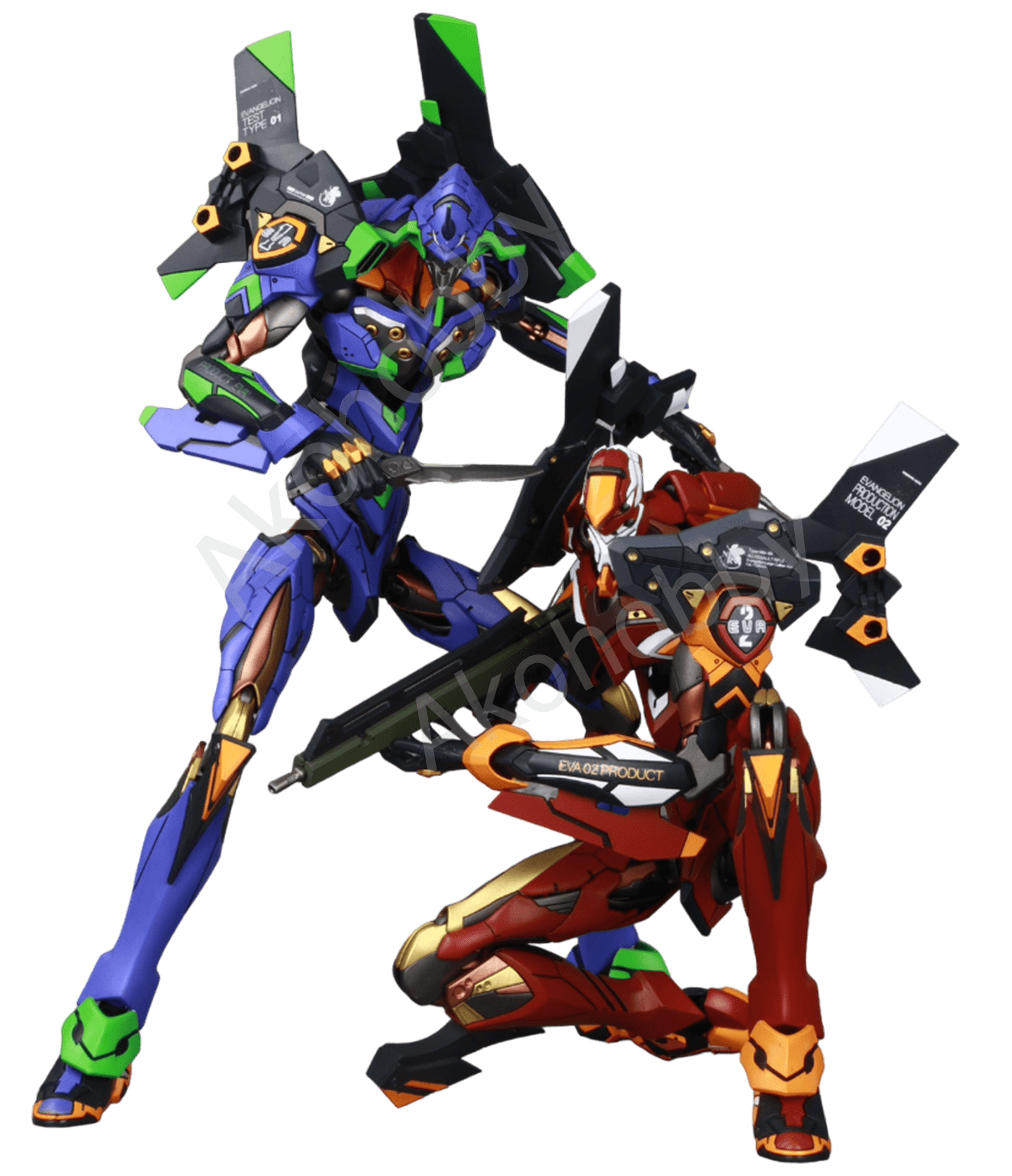 RG エヴァンゲリオン 改造 パーツ 初号機 2号機 零号機 3号機 4号機 8