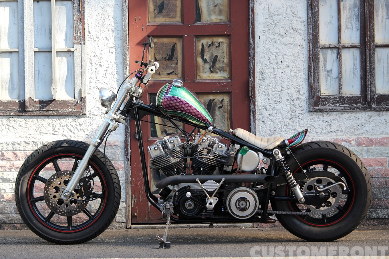 ハーレーダビッドソンタンクエッグタンク