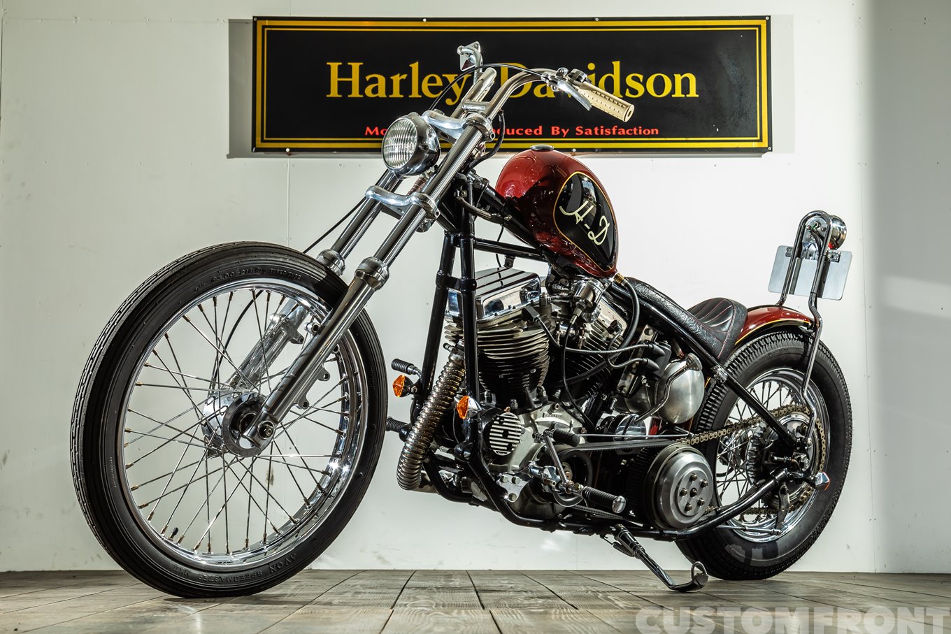 ハーレーショベル エボ ピーナツタンク ロートンネル ＿＿☆ピーナッツ