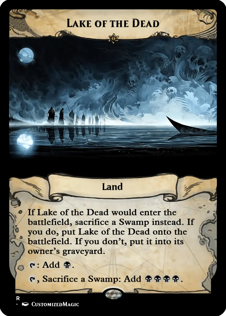 MTG Lake of the Dead ALL 英語版 まあまあ綺麗 MTG Lake of the Dead