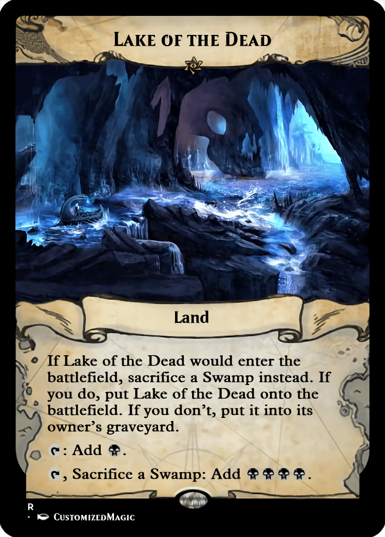 Lake of the Dead 英語 MTG Alliances Lake Of The Dead English PSA
