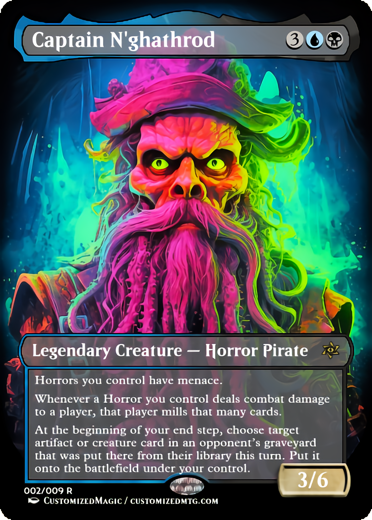 Captain N'ghathrod | Magic The Gathering Proxy Cards