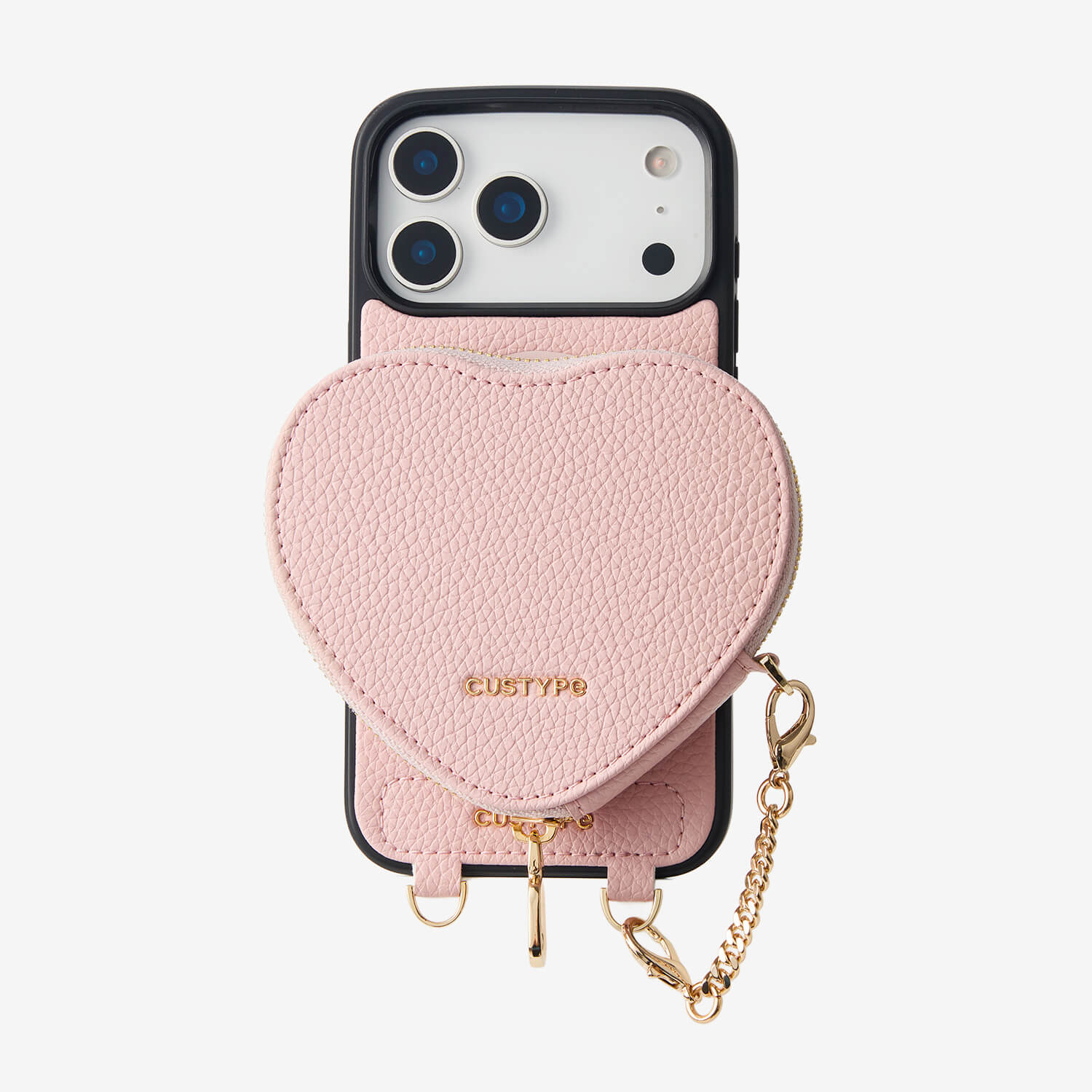 CUSTYPE ハート型ポーチ付きiPhone13Pro ケース Custype iPhone 13 Pro