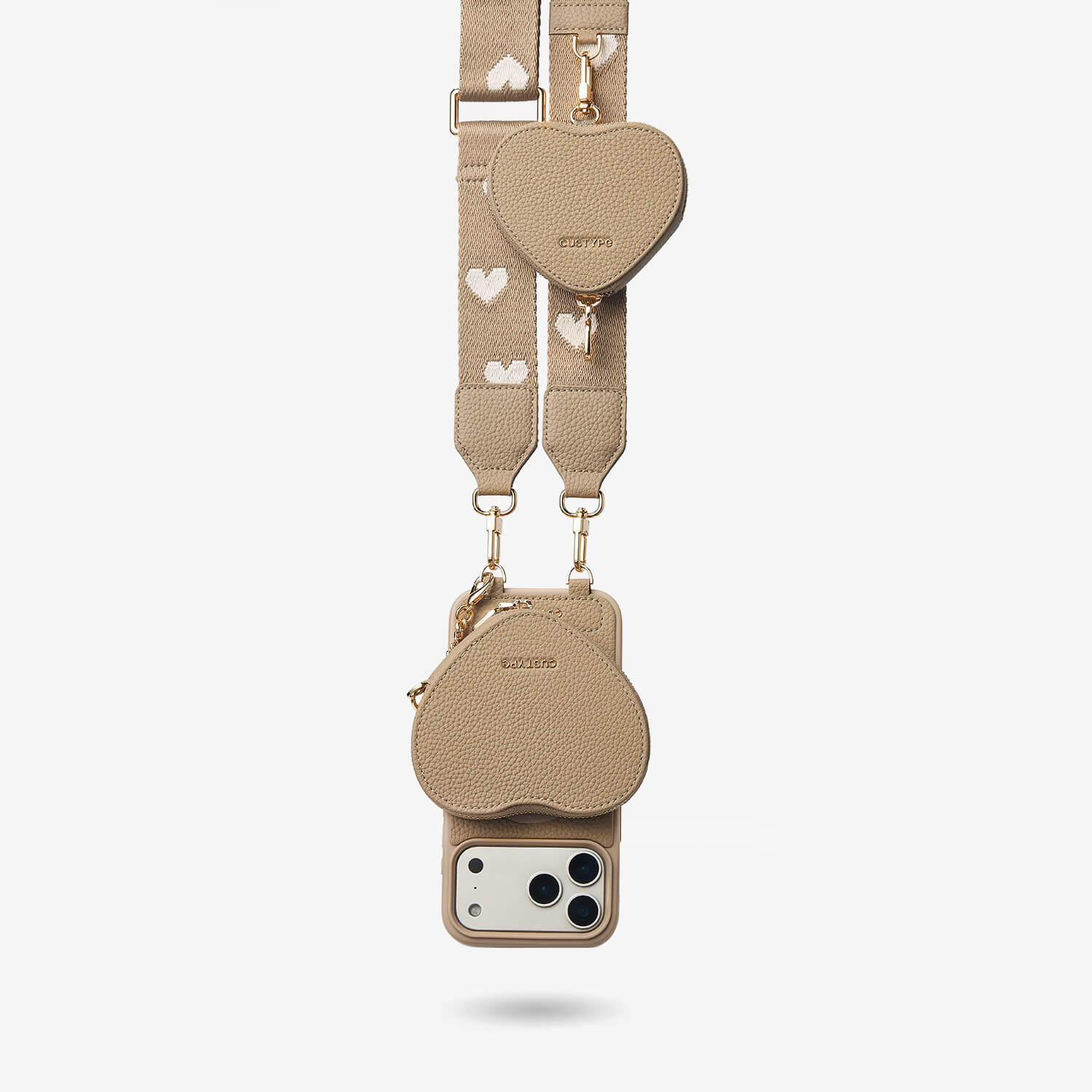 Custype iPhone 14 Pro Crossbody Cases with Strap and Card Holder